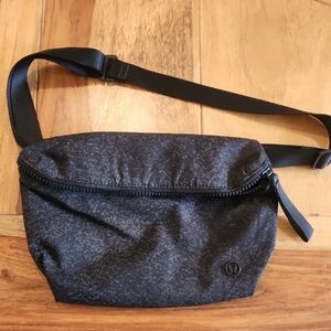 lululemon athletica Charcoal Belt Bag